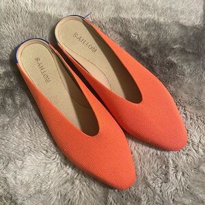 Rothy’s Orange Almond Demi Shoes